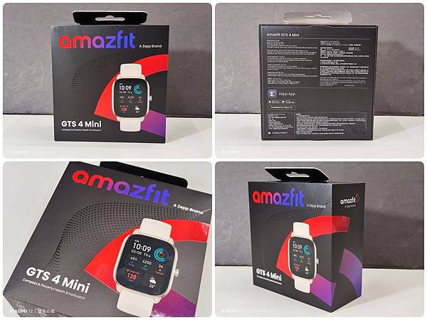 [ 開享 - 華米 智慧手錶系列 ] amazfit GTS 4 Mini 極輕薄 智慧手錶